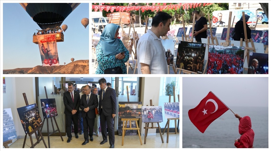 15 Temmuz Demokrasi ve Milli Birlik Günü dolayısıyla yurtta etkinlikler sürüyor