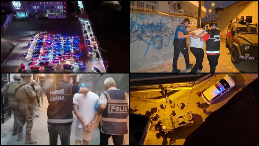 ADANA MERKEZLİ "NARKOKAPAN-ADANA 2" OPERASYONU