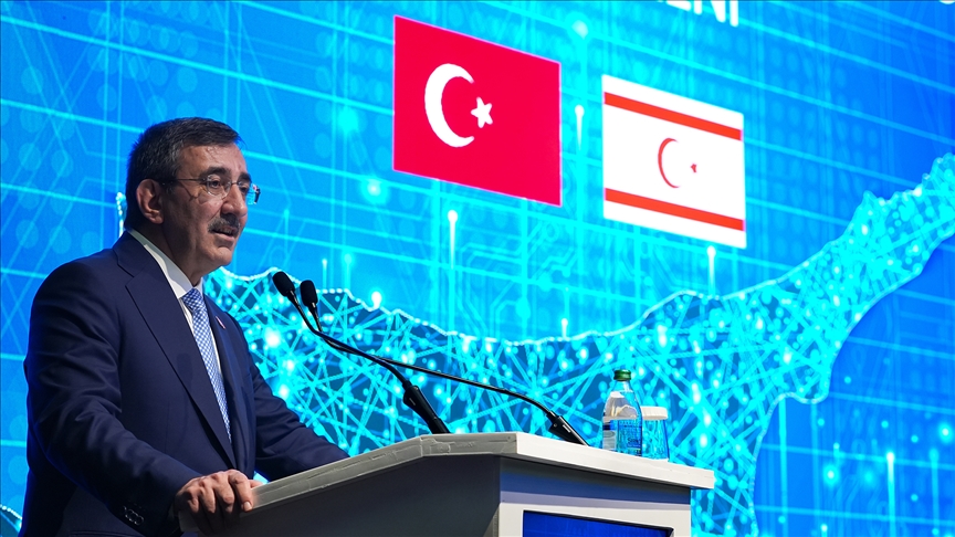 CUMHURBAŞKANI YARDIMCISI YILMAZ: TÜRKİYE, HER DAİM ADA'NIN EŞİT SAHİBİ KIBRIS TÜRKÜ'NÜN YANINDADIR