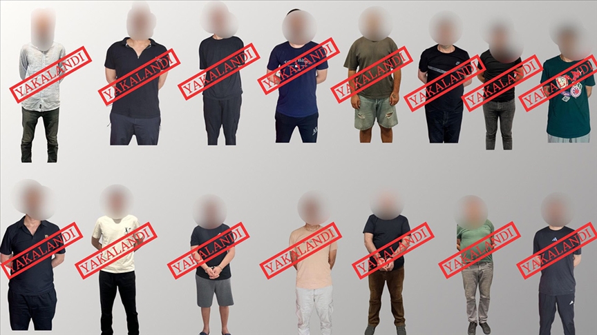 KIRMIZI BÜLTENLE ARANAN 14, ULUSAL SEVİYEDE ARANAN 1 SUÇLU TÜRKİYE'YE İADE EDİLDİ