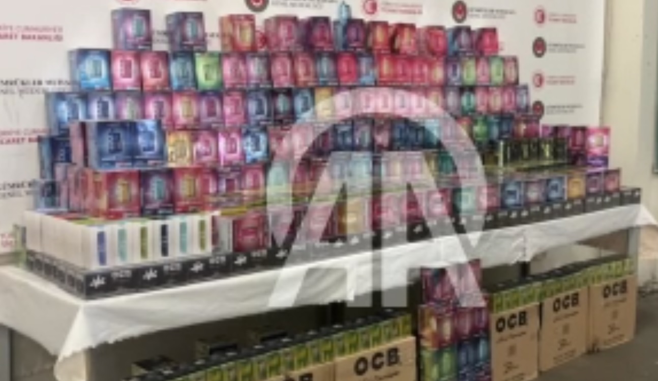 KAPIKULE'DE TANKERDE 3 BİN 193 ELEKTRONİK SİGARA ELE GEÇİRİLDİ!