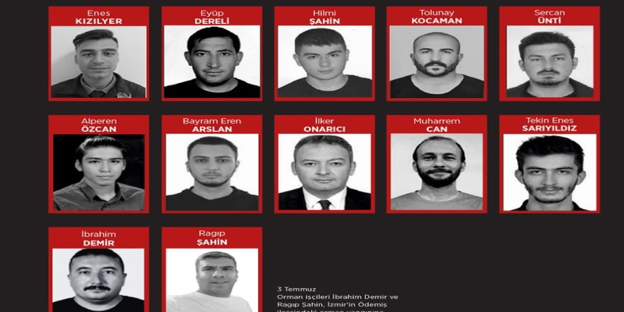 ESKİŞEHİR'deki YANGINDA 10 ORMAN KAHRAMANIMIZ ŞEHİT OLDU