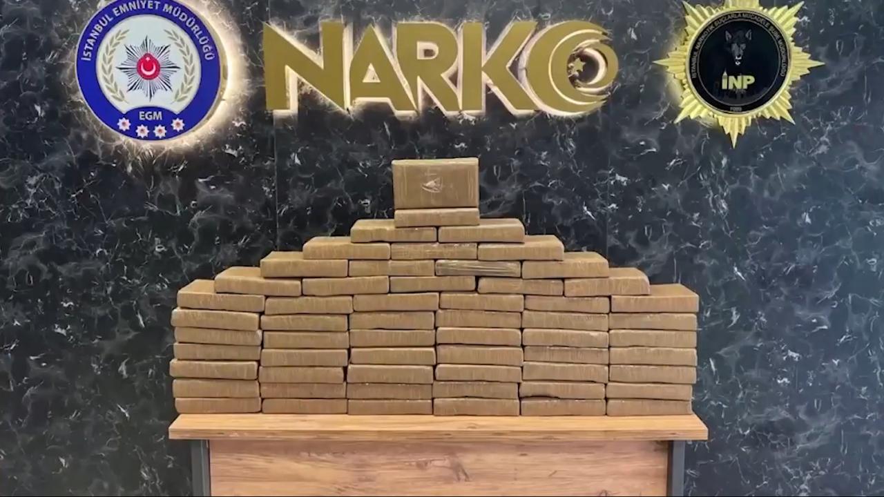 İSTANBUL'DA 60 KİLO KOKAİN ELE GEÇİRİLDİ!