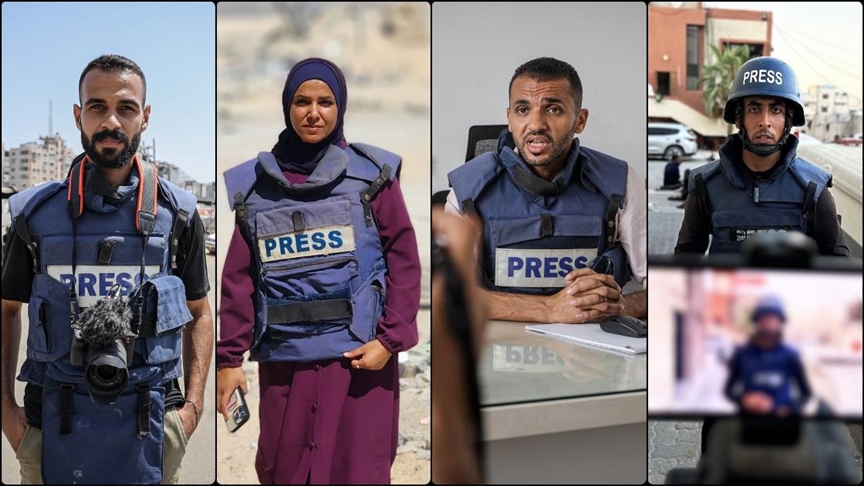 GAZZE'DE AÇLIĞIN BOYUTLARINI BELGELEYEN AA SERBEST HABERCİLERİ YAŞADIKLARI ZORLUKLARI ANLATTI