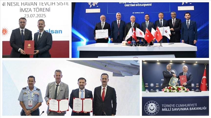 IDEF 2025'TE TOPLAM 9 MİLYAR DOLARLIK SÖZLEŞME HACMİNE ULAŞILDI