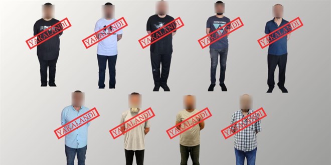 YERLİKAYA DUYURDU / KIRMIZI BÜLTENLE ARANAN 8 SUÇLU TÜRKİYE'YE İADE EDİLDİ