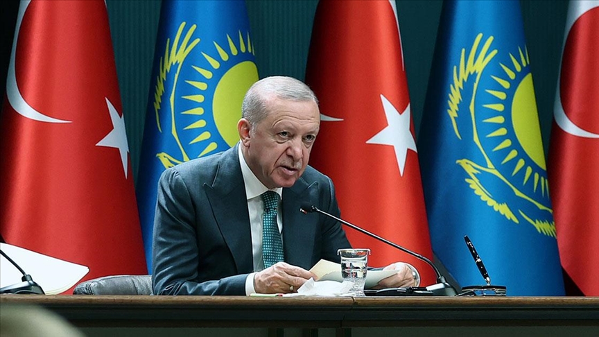 Erdoğan: Terör devleti İsrail, 22 aydır Filistin halkını canice katlediyor