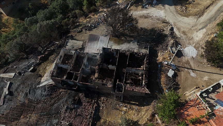 YERLİKAYA: 1 HAZİRAN'DAN BUGÜNE ORMAN YANGINLARINDA 13 İLDE 407 KONUT, 17 İŞ YERİ VE 96 AHIR HASAR ALDI