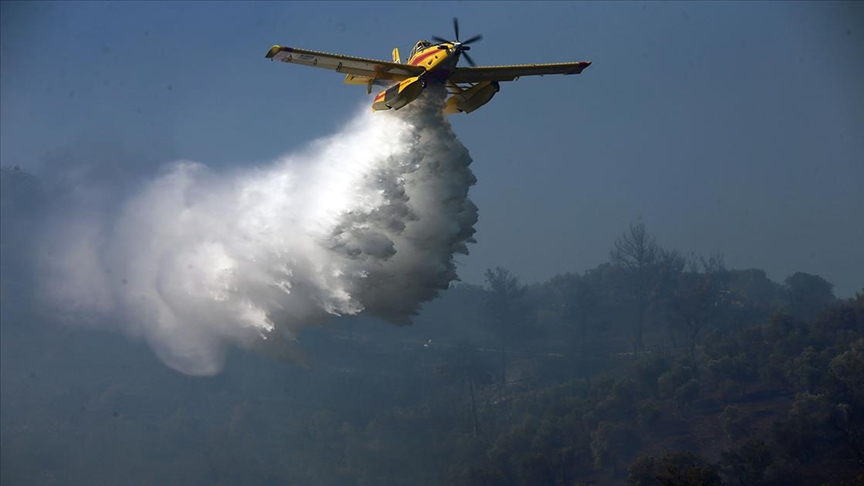 69 ORMAN YANGININDAN 68'İ KONTROL ALTINA ALINDI