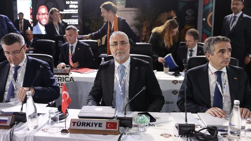 ÇALIŞMA VE SOSYAL GÜVENLİK BAKANI IŞIKHAN'DAN G20 PAYLAŞIMI
