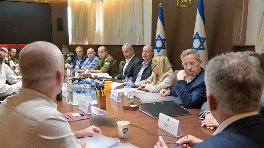 NETANYAHU, GAZZE’DEKİ "SAVAŞ HEDEFLERİ" İÇİN YENİ ADIMLAR ATMAK ÜZERE KABİNEYİ TOPLUYOR