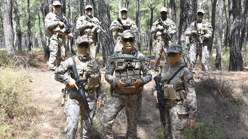 POLİS ÖZEL HAREKAT "YEŞİL VATANI" YANGINLARA KARŞI KORUMAK İÇİN TEYAKKUZDA