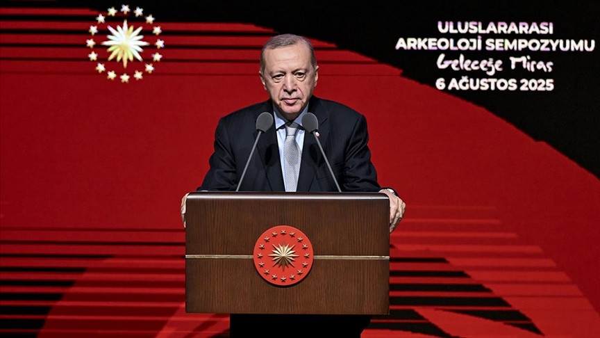 Erdoğan: 2002'den bugüne 13 bin 291 tarihi eserin ana vatana iade edilmesini sağladık