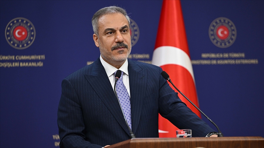 FİDAN: İSRAİL'İN GAZZE'Yİ TAMAMEN İŞGAL ETME NİYETİNİ SONUNA KADAR REDDEDİYORUZ