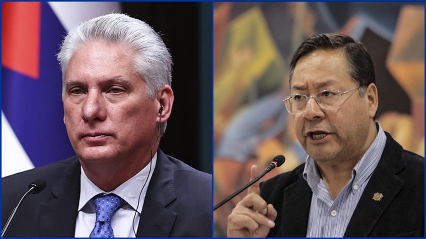 KÜBA VE BOLİVYA'DAN VENEZUELA LİDERİ MADURO'YA DESTEK