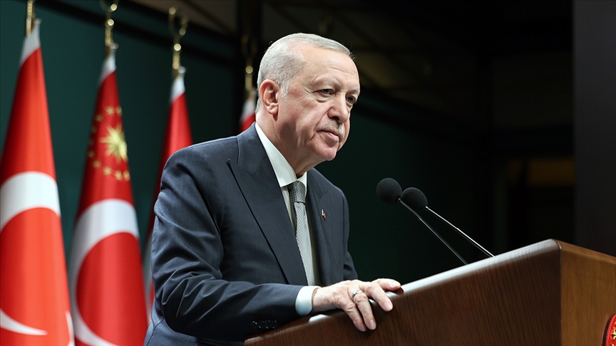 ERDOĞAN, ŞEHİT JANDARMA ASTSUBAY FERHAT GEDİK İLE EREN BÜLBÜL'Ü ANDI