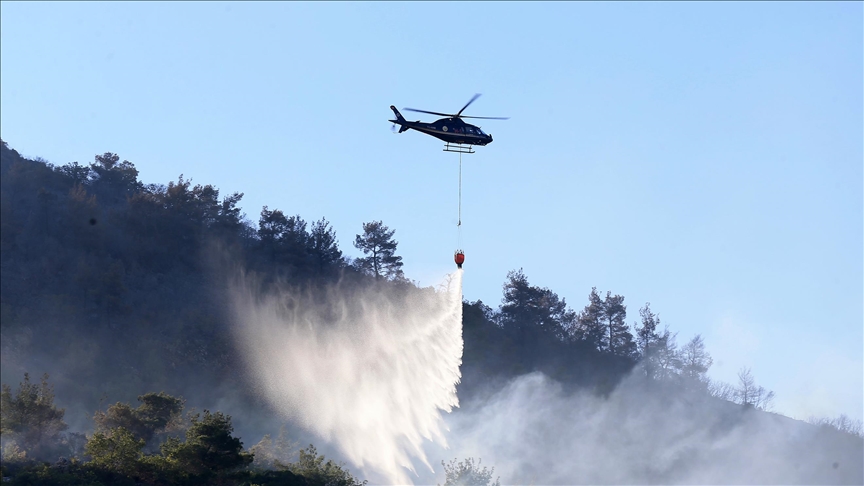 2 İLDE ORMAN YANGINLARI KONTROL ALTINA ALINDI