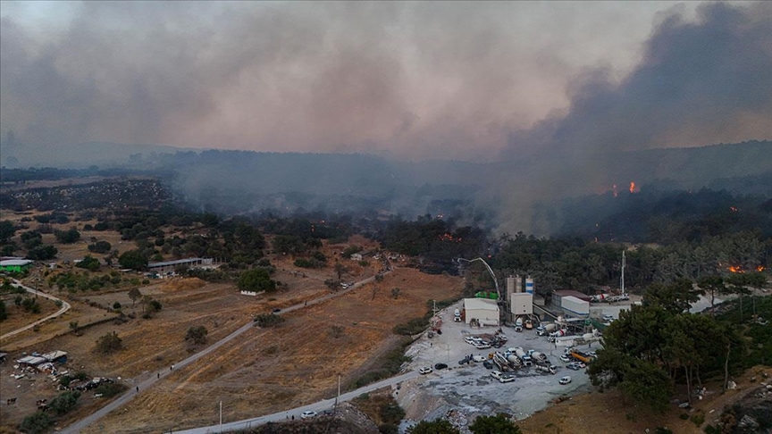6 İLDE ORMAN YANGINLARI KONTROL ALTINA ALINDI