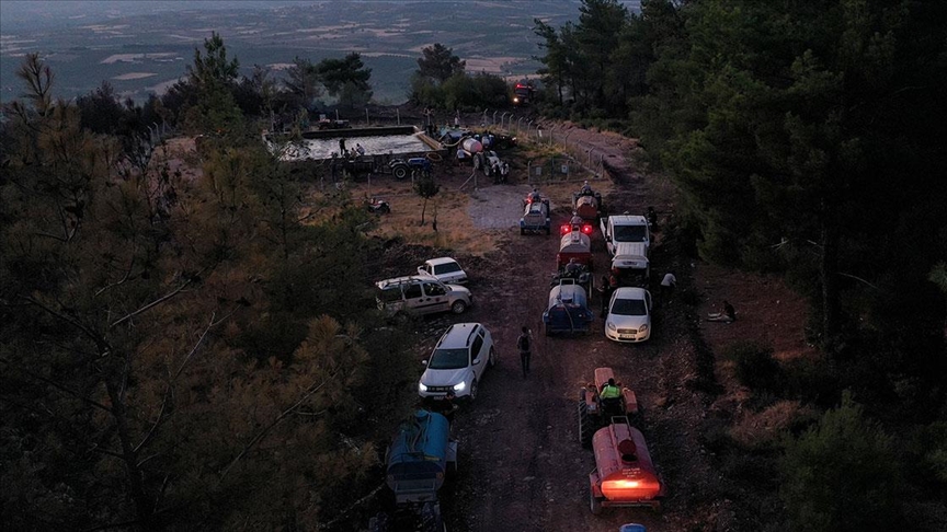 MANİSA'DA ŞEHZADELER VE SOMA İLÇESİNDEKİ YANGINLARLA İLGİLİ 2 KİŞİ TUTUKLANDI