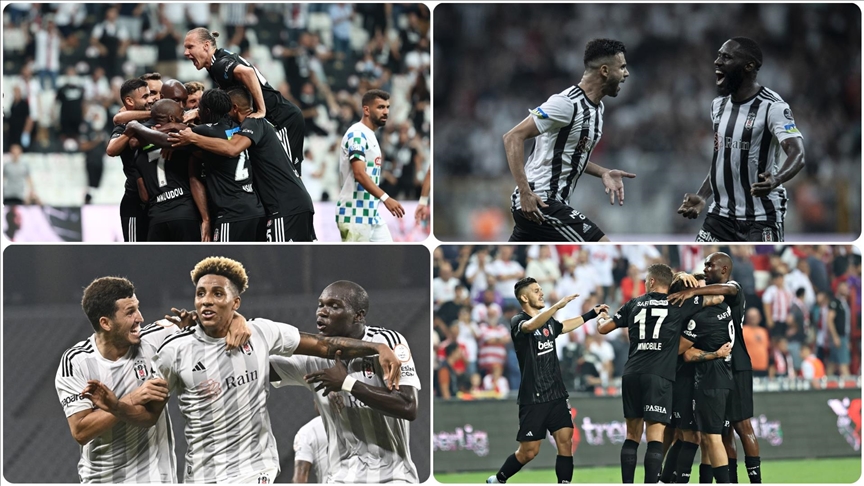 BEŞİKTAŞ, SON YILLARDA SÜPER LİG'E İYİ BAŞLIYOR