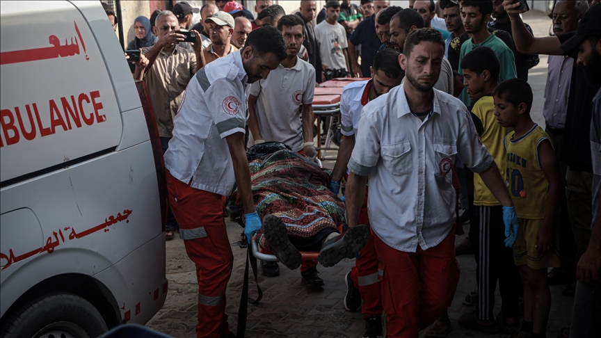 İSRAİL'İN SABAH SAATLERİNDE GAZZE'YE DÜZENLEDİĞİ SALDIRILARDA 5'İ ÇOCUK 24 FİLİSTİNLİ YAŞAMINI YİTİRDİ