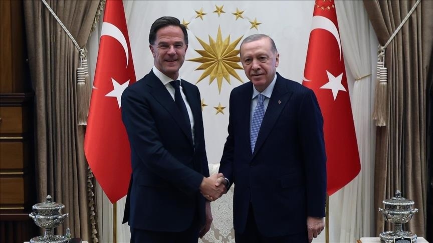 CUMHURBAŞKANI ERDOĞAN, NATO GENEL SEKRETERİ RUTTE İLE TELEFONDA GÖRÜŞTÜ