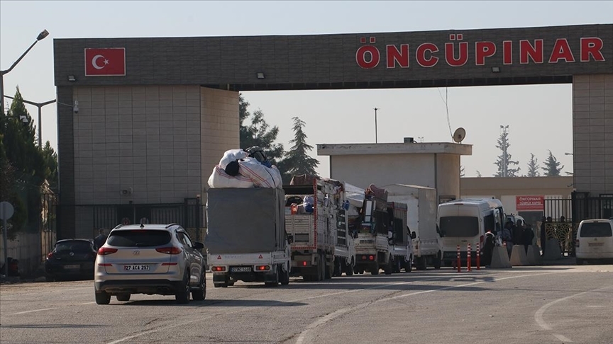 HUDUT KAPILARINDAN SURİYE'YE PASAPORTLA GEÇİŞ İŞLEMLERİ BAŞLADI