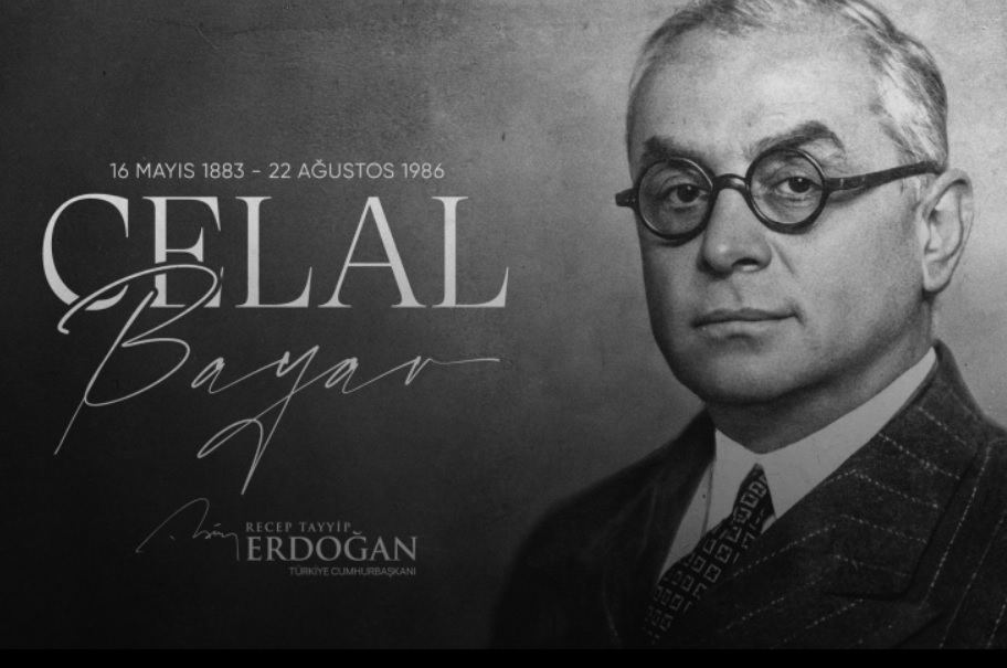 CUMHURBAŞKANI ERDOĞAN, 3. CUMHURBAŞKANI CELAL BAYAR'I ANDI