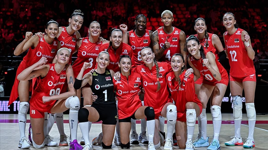 A Milli Kadın Voleybol Takımı, Dünya Şampiyonası'na galibiyetle başladı