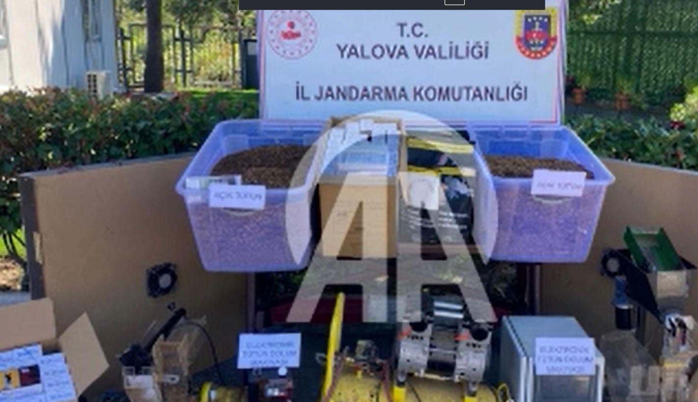 YALOVA'da KAÇAKÇILIK OPERASYONUNDA 1 KİŞİ TUTUKLANDI
