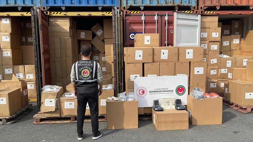 GÜMRÜKLERDE 7 AYDA 41,7 MİLYAR LİRALIK KAÇAKÇILIK ENGELLENDİ