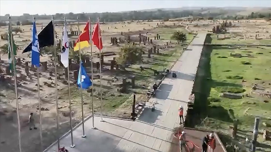 AHLAT SELÇUKLU MEYDAN MEZARLIĞI'NDA ÇALIŞMALAR TAMAMLANDI