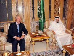 Kral Abdullah, Clinton'u Kabul Etti!