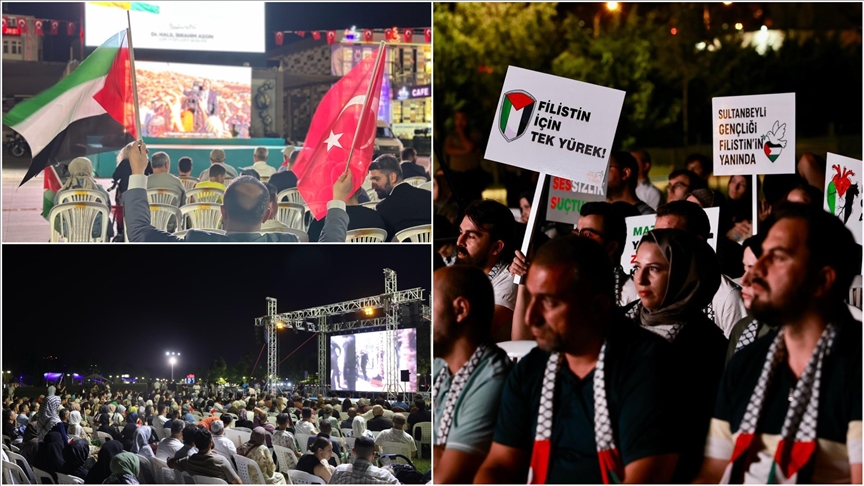 AK PARTİ GENEL MERKEZ GENÇLİK KOLLARI, 81 İLDE "GAZZE İÇİN PERDE AÇILIYOR" PROGRAMI DÜZENLEDİ