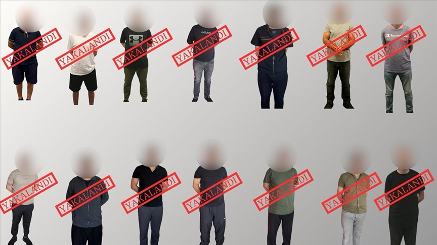 KIRMIZI BÜLTENLE VE ULUSAL SEVİYEDE ARANAN 14 SUÇLUNUN TÜRKİYE'YE İADESİ YAPILDI