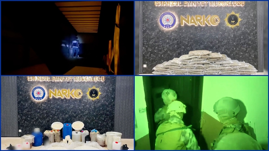 İSTANBUL'DA 417,5 KİLO UYUŞTURUCU MADDE ELE GEÇİRİLDİ!