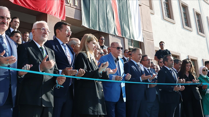 CUMHURBAŞKANI ERDOĞAN, MALATYA'DA YAPIMI TAMAMLANAN YENİ VALİLİK BİNASININ AÇILIŞ TÖRENİNE KATILDI