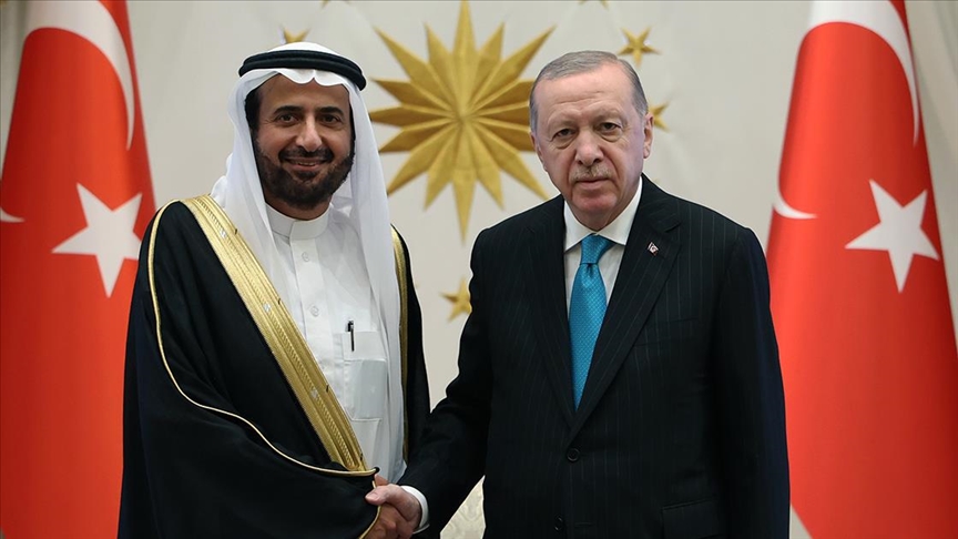 CUMHURBAŞKANI ERDOĞAN, SUUDİ ARABİSTAN HAC VE UMRE BAKANI RABİA'YI KABUL ETTİ