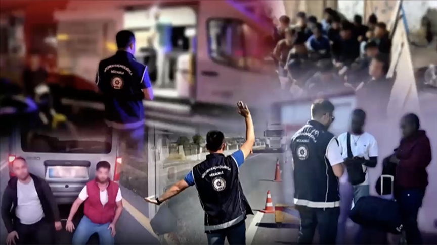 ÜLKE GENELİNDEKİ DENETİMLERDE 52 GÖÇMEN KAÇAKÇISI İLE 666 DÜZENSİZ GÖÇMEN YAKALANDI
