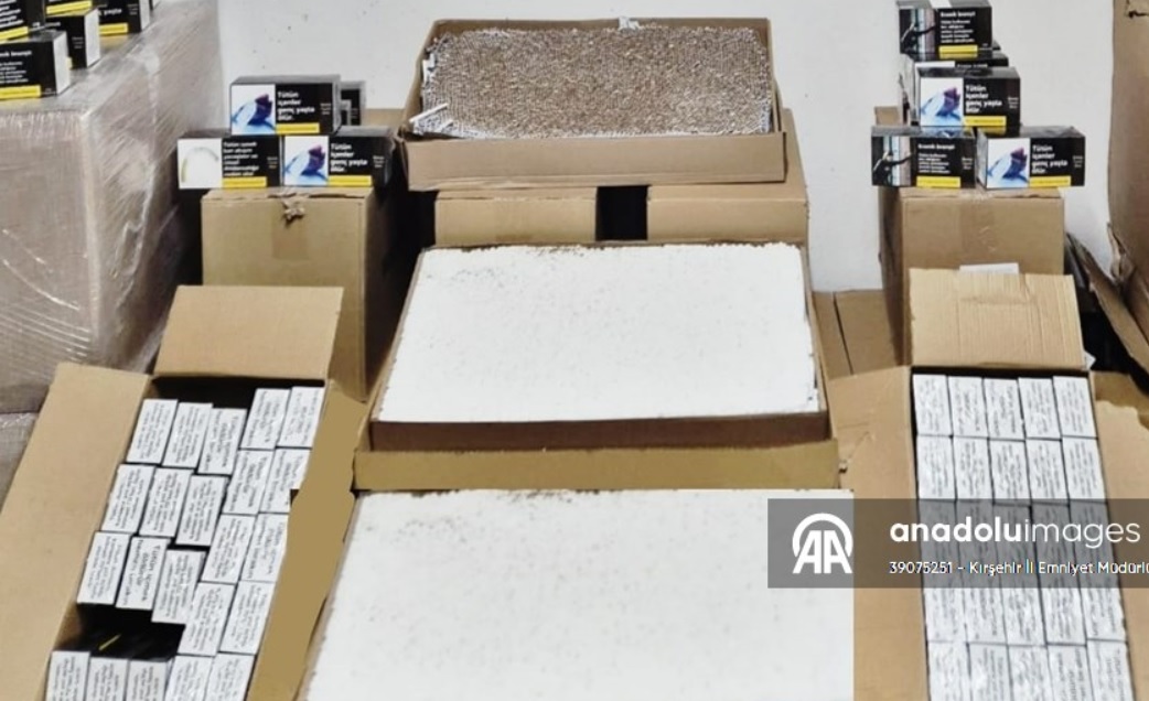 Kırşehir'de 264 bin makaron ele geçirildi!