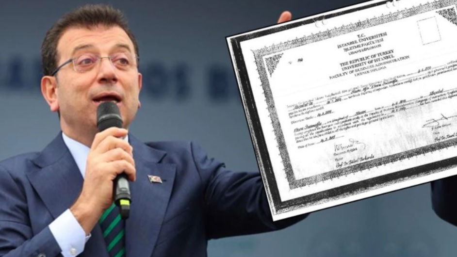 EKREM İMAMOĞLU DİPLOMASININ SAHTE OLDUĞU İDDİASIYLA HAKİM KARŞISINDA