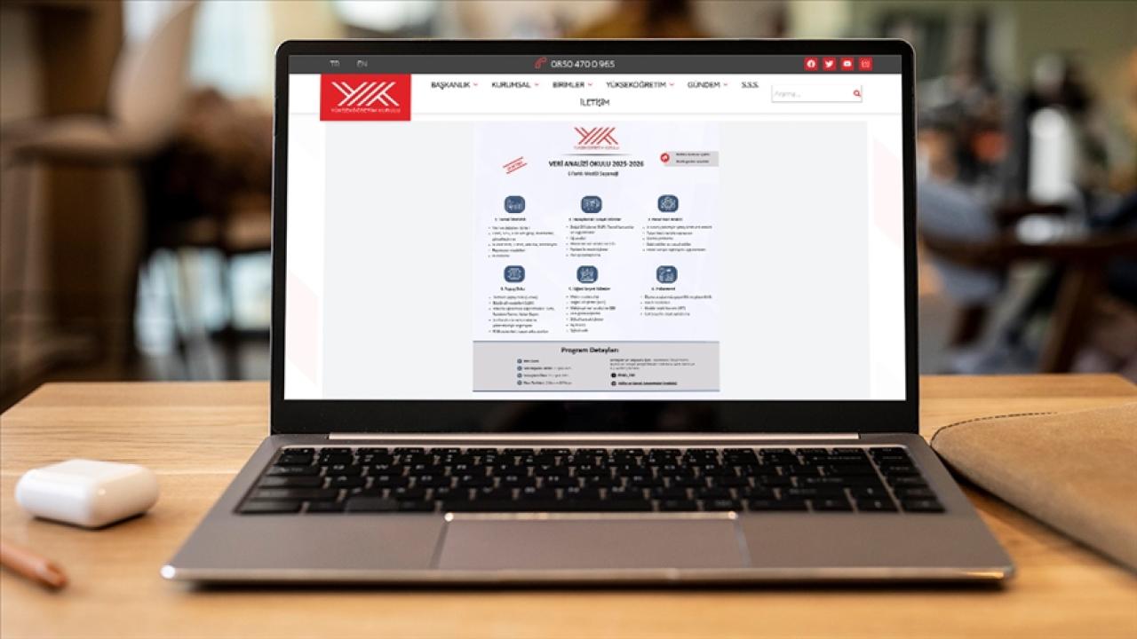 YÖK'ÜN VERİ ANALİZİ OKULU'NA BAŞVURU SAYISI 135 BİNİ AŞTI