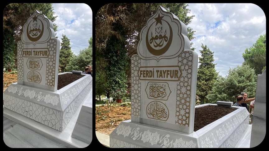 MHP GENEL BAŞKANI BAHÇELİ FERDİ TAYFUR'UN KABRİNİ YAPTIRDI