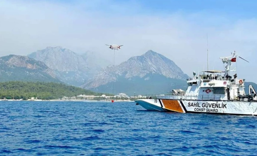 TEKNEDEN ÇIKANLAR ŞOK ETTİ / MARMARİS AÇIKLARINDA FİLM GİBİ OPERASYON