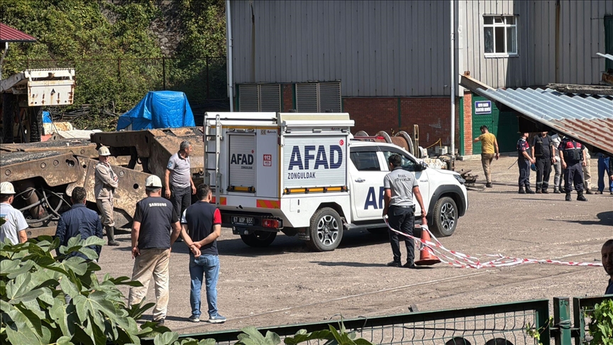 Zonguldak'ta madendeki göçükte mahsur kalan 4 işçi kurtarıldı