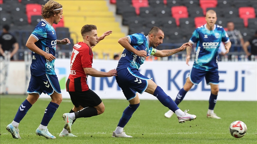 GAZİANTEP FK İLE SAMSUNSPOR BERABERE KALDI