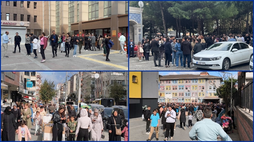 MARMARA DENİZİ'NDE 5 VE 4 BÜYÜKLÜĞÜNDE DEPREMLER