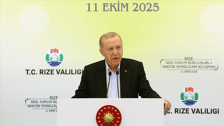 CUMHURBAŞKANI ERDOĞAN: ENFLASYONUN DÜŞÜŞ PATİKASINA GİRMESİNİ SAĞLADIK