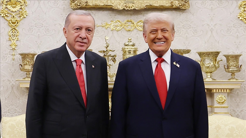 TRUMP, GAZZE'DEKİ ATEŞKESE CUMHURBAŞKANI ERDOĞAN'IN "GERÇEKTEN ÇOK YARDIMCI OLDUĞUNU" BELİRTTİ