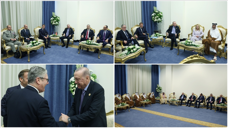 CUMHURBAŞKANI ERDOĞAN, GAZZE ZİRVESİ İÇİN MISIR'DA..